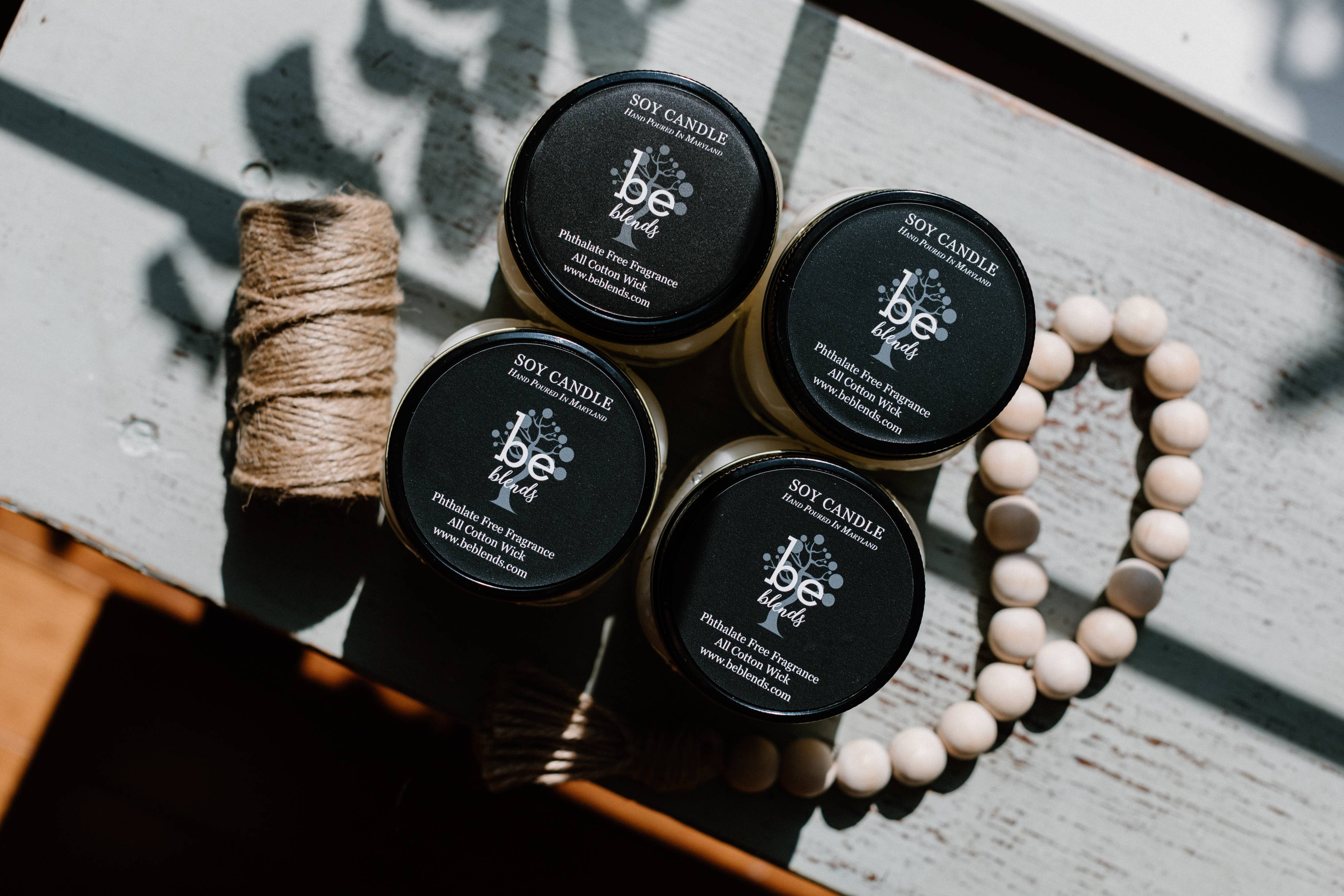 Be Blends | Soy Candles & Natural Products - Wholesale Jar/Filled Candle - Cozy Cabin Soy Candles | Vintage Farmhouse Candles | Home4