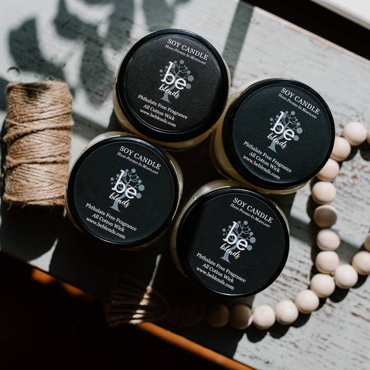 Be Blends | Soy Candles & Natural Products - Wholesale Jar/Filled Candle - Cozy Cabin Soy Candles | Vintage Farmhouse Candles | Home4
