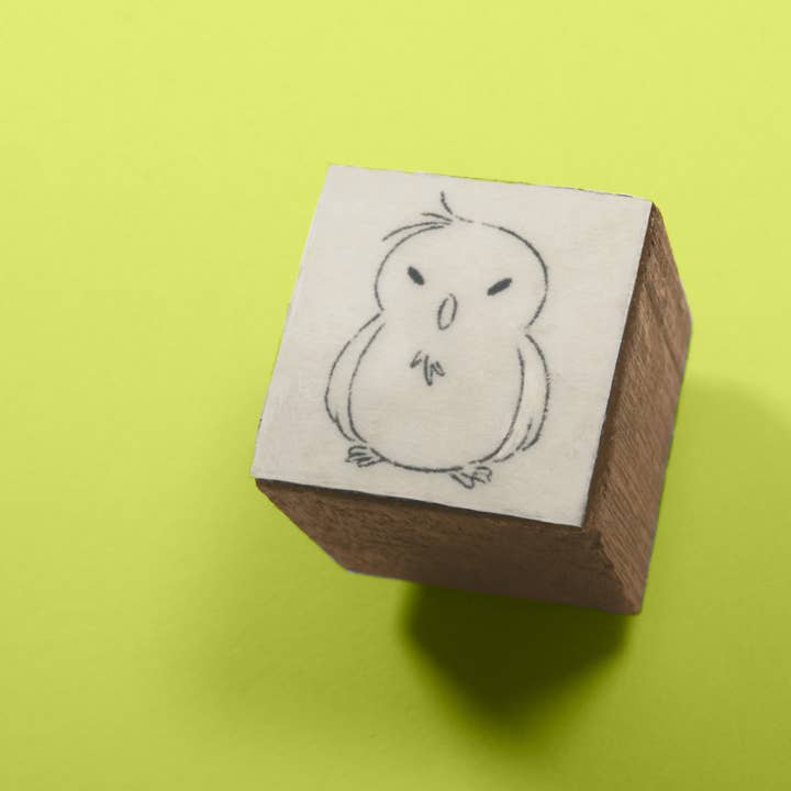 Made by Wheeler – wholesale Rubber/decorative stamp – Mini Birb Stamp2