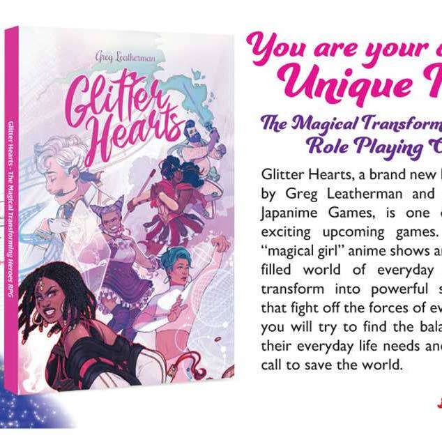 Japanime Games - Wholesale Card Game - Glitter Hearts - RPG