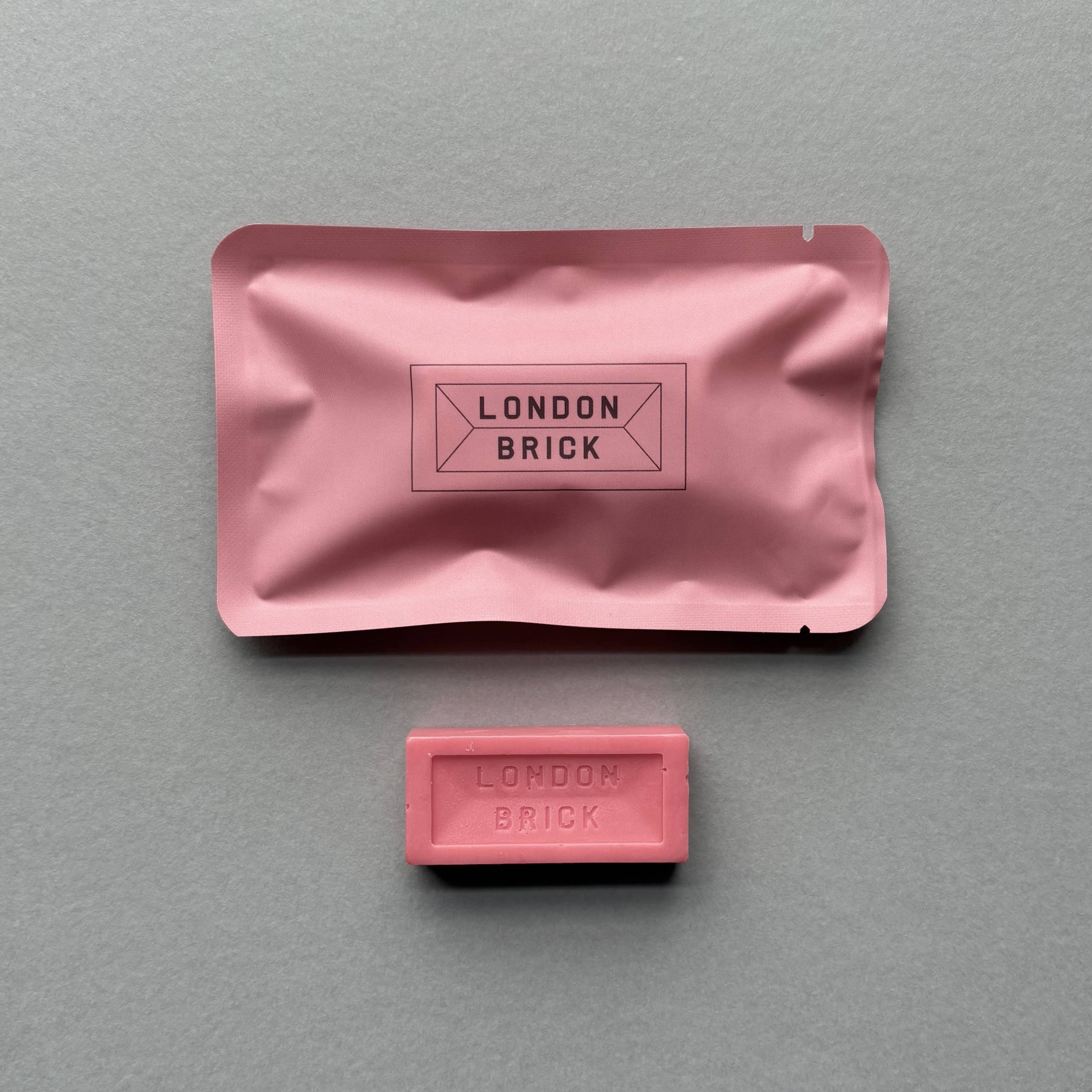 Brick Sixty – wholesale Bar Soap – London brick soap - Mini Hot Rose