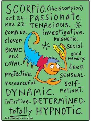 Magnet-Scorpio nice Clayboys for wholesale by Ephemera