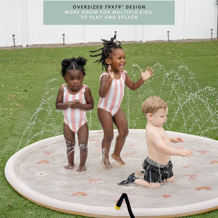Cherrypick – wholesale Inflatables – Sprinkler Splash Pad for Kids - Oversized Backyard Sprinkler1