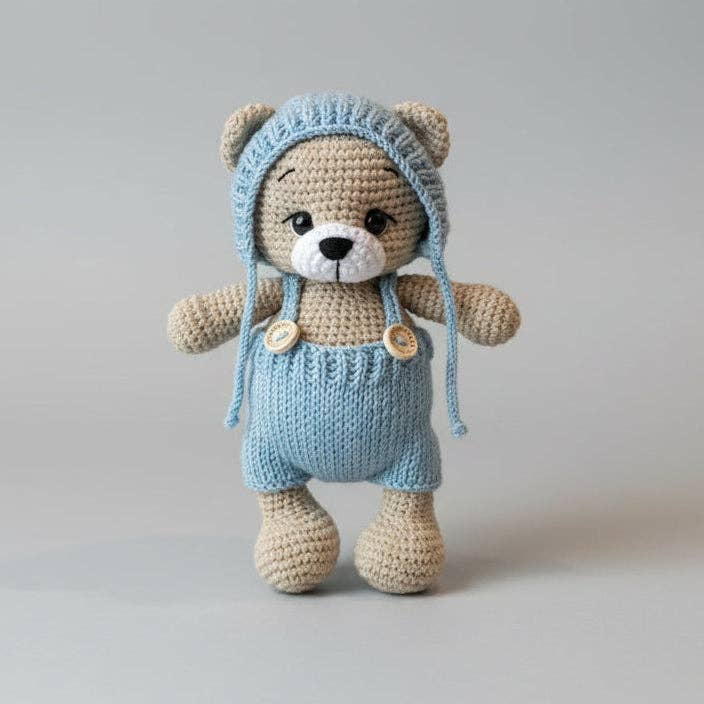 Joy Gift London - Wholesale Stuffed/Plush Toy - Kids & Baby - Custom Outfit for Joy Bear – Handmade Crochet Clothes for Teddy Bear11