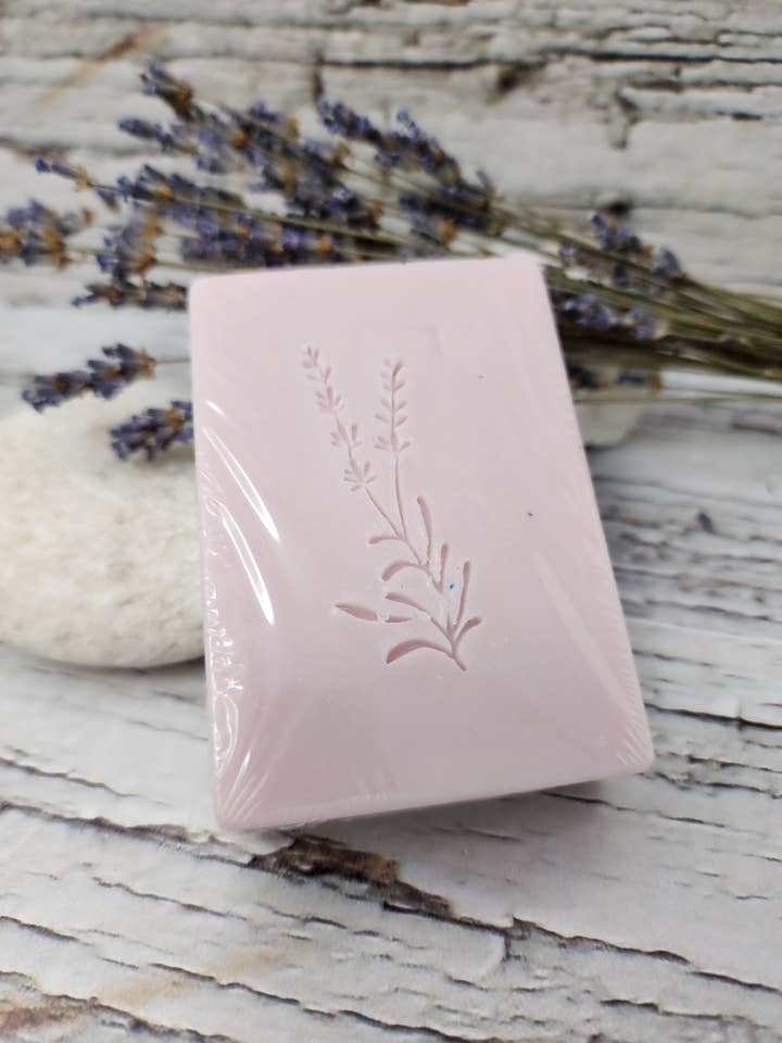 Aromatic Lavender & Patchouli Goat's Milk Soap for wholesale by Lavender Beach