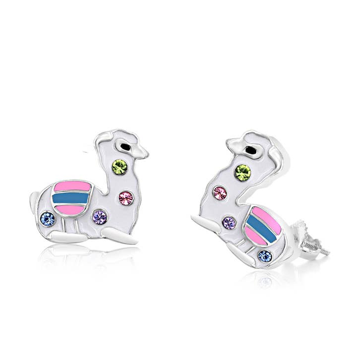 Camel Screwback Earrings for wholesale by Chanteur