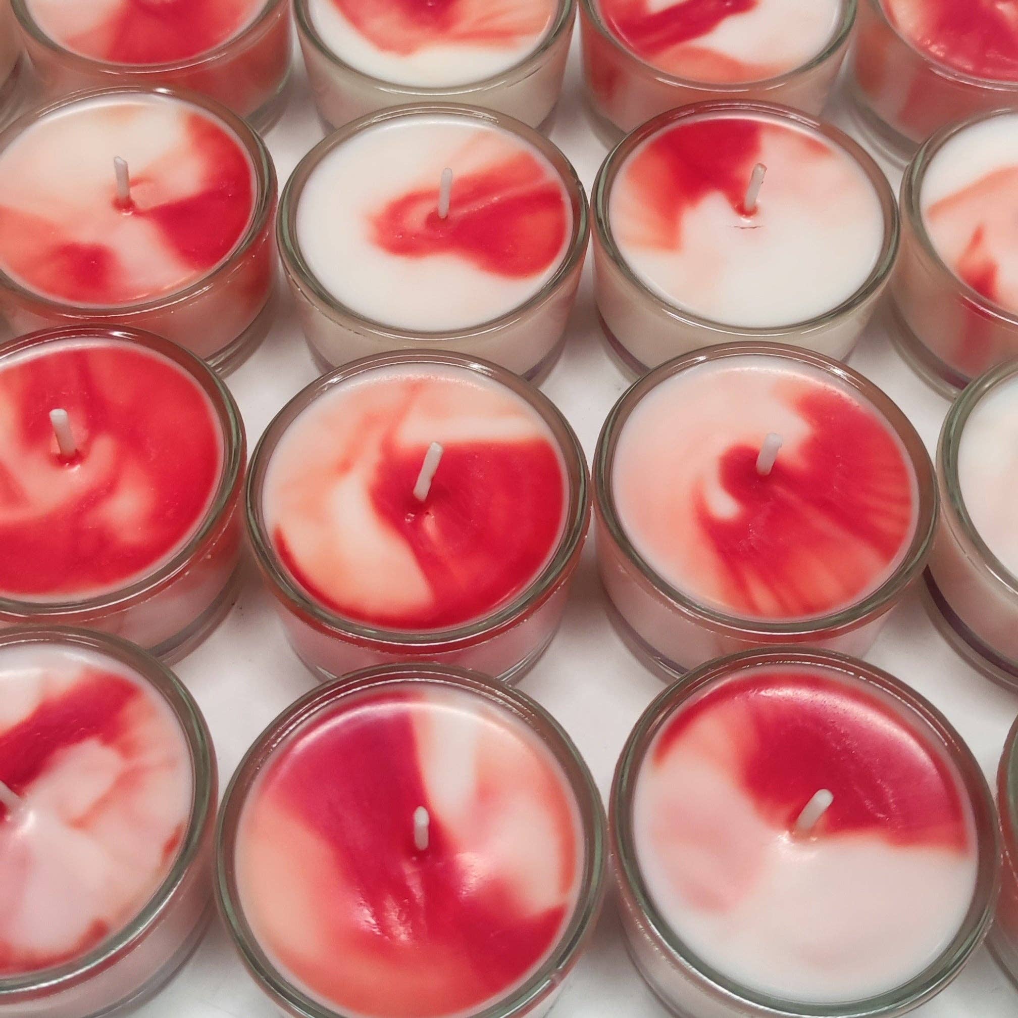 mysoy‎® Duftkerzen-Manufaktur - Vendita all'ingrosso Candele a lumino - Set di 3 lumini effetto fatti a mano | Tester di candele profumate10