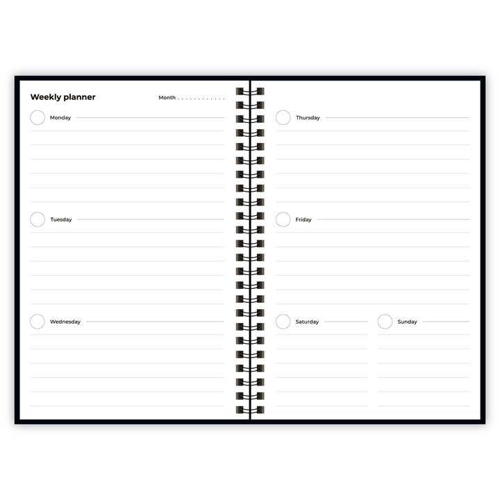 Happinote - Wholesale Notepad - Happinote Erasable Notebook A5 - Black Stone4