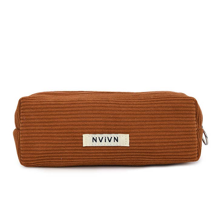 Dipped Shop – wholesale Pencil case/pouch – Vintage Corduroy Large Capacity Pencil Case DP25E94213
