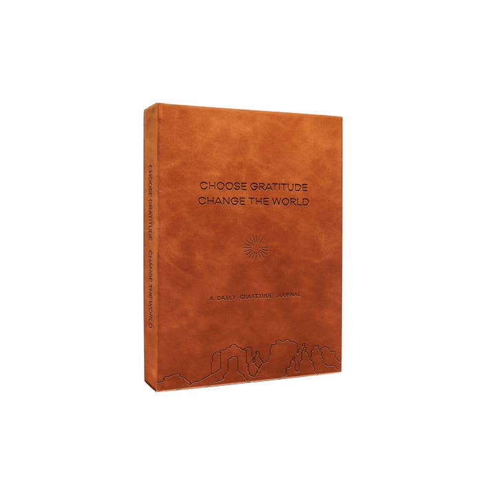 Gratitude Gifted - Wholesale Journal/Diary - CHOOSE GRATITUDE CHANGE THE WORLD: A DAILY GRATITUDE JOURNAL