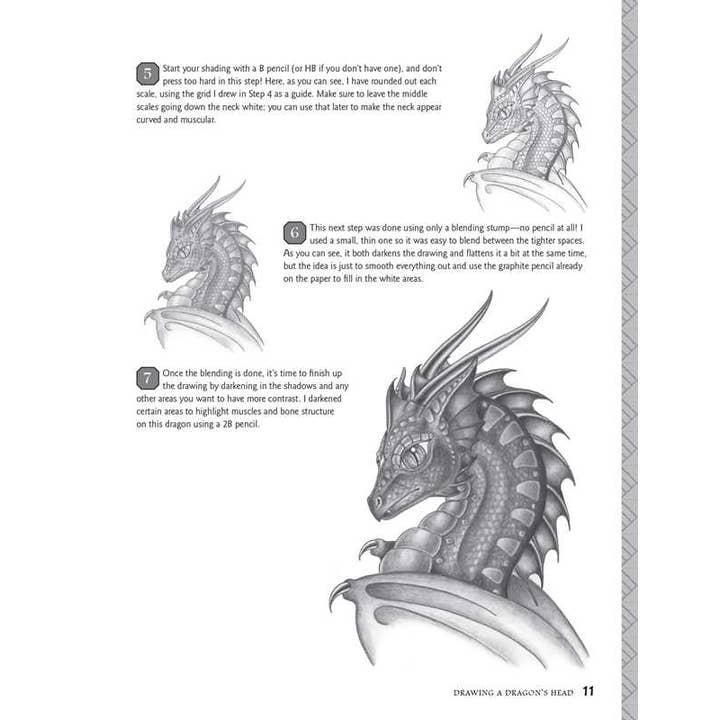 Simon & Schuster - Wholesale Book - Adult - Drawing Dragons Sketchbook by Sandra Staple