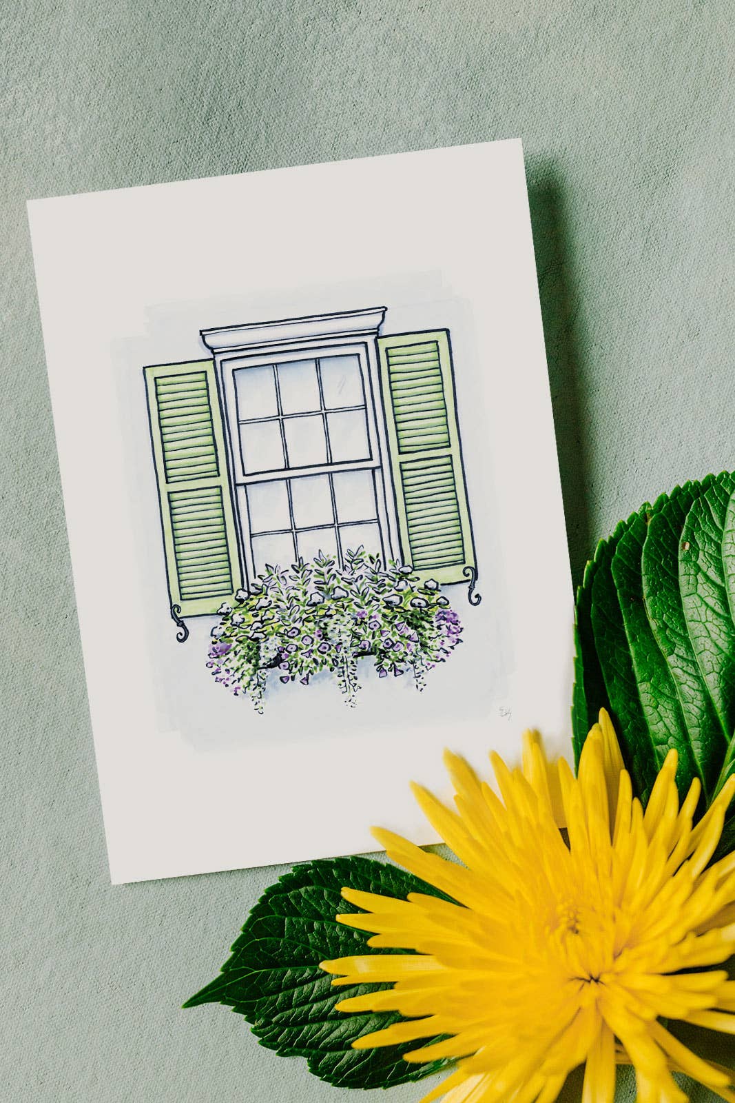 Texture Design Co - Wholesale Stationery/Notecard Set - Flower Box Greeting Card Set of 87