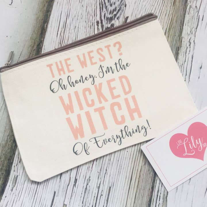 Wicked Witch Makeup Bag for wholesale by Little Lily Shop