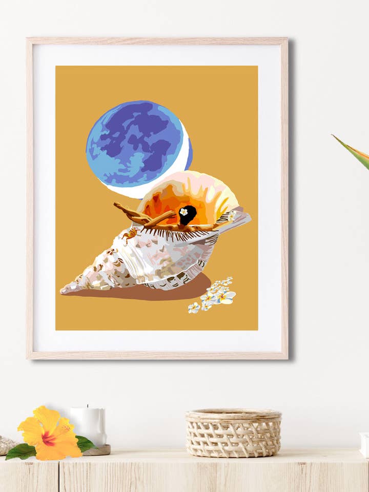 Cancer Matted Print for wholesale by Paradise Now Hawaiʻi