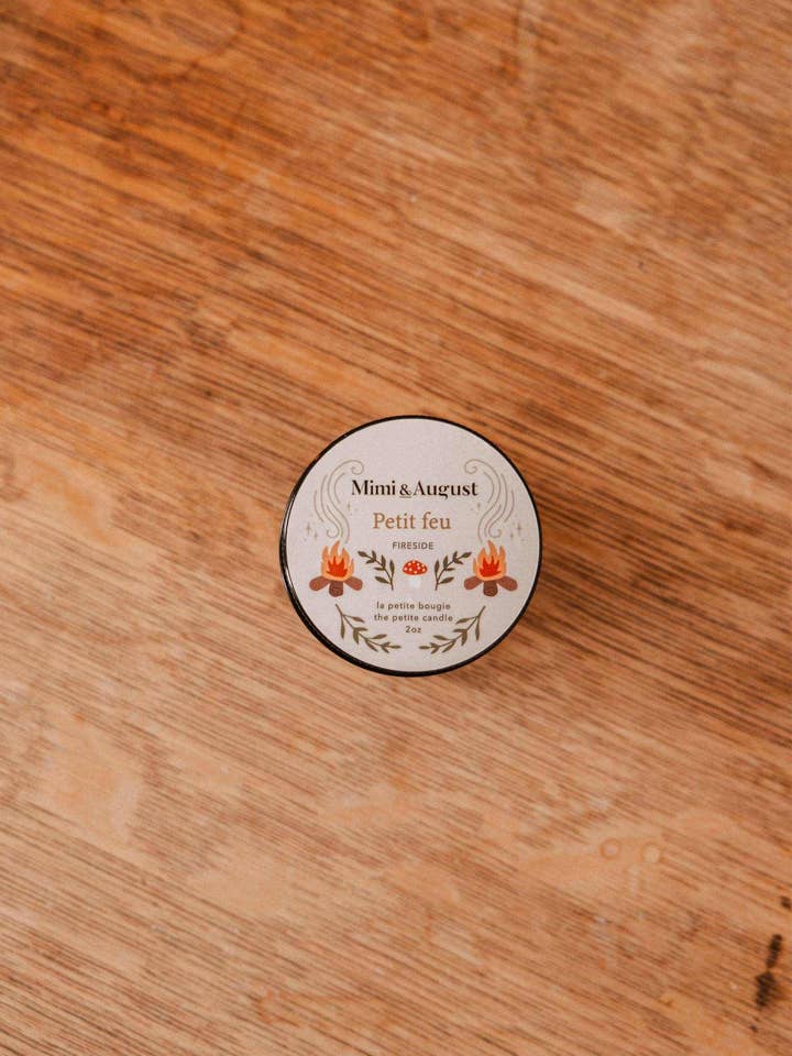 Petit Feu – bougie en cire de soja de 2 oz pour la vente par Mimi & August