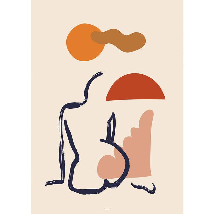 Abstract Organic Doodles III for wholesale by Paper Provision