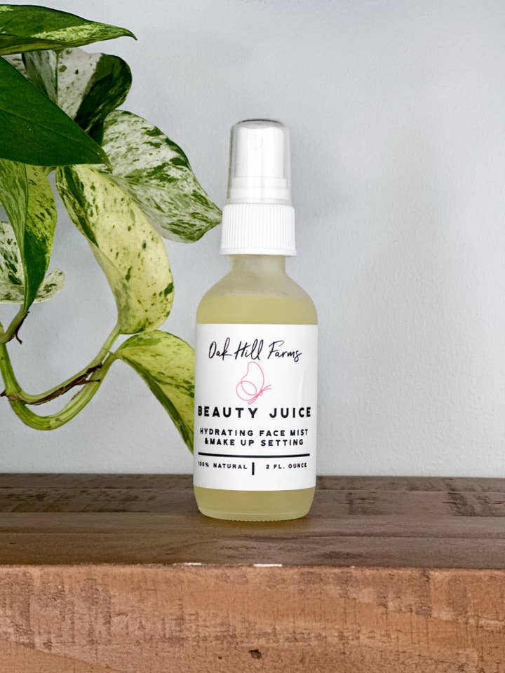 Beauty Juice | Brume hydratante pour le visage pour la vente par Oak Hill Farms