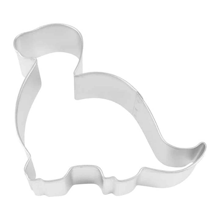 R&M International - Wholesale Cookie Cutter - Brontosaurus Baby Dinosaur Cookie Cutter (4.5")