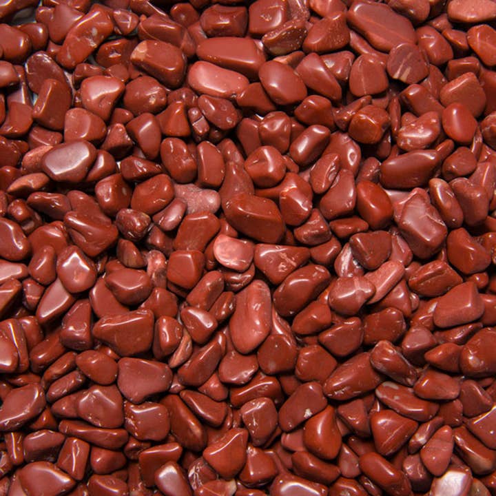 Fantasia Mining - Wholesale Spiritual Stone/Crystal - Tumbled Red Jasper - XXS - A Grade - Brazil (1 lb)
