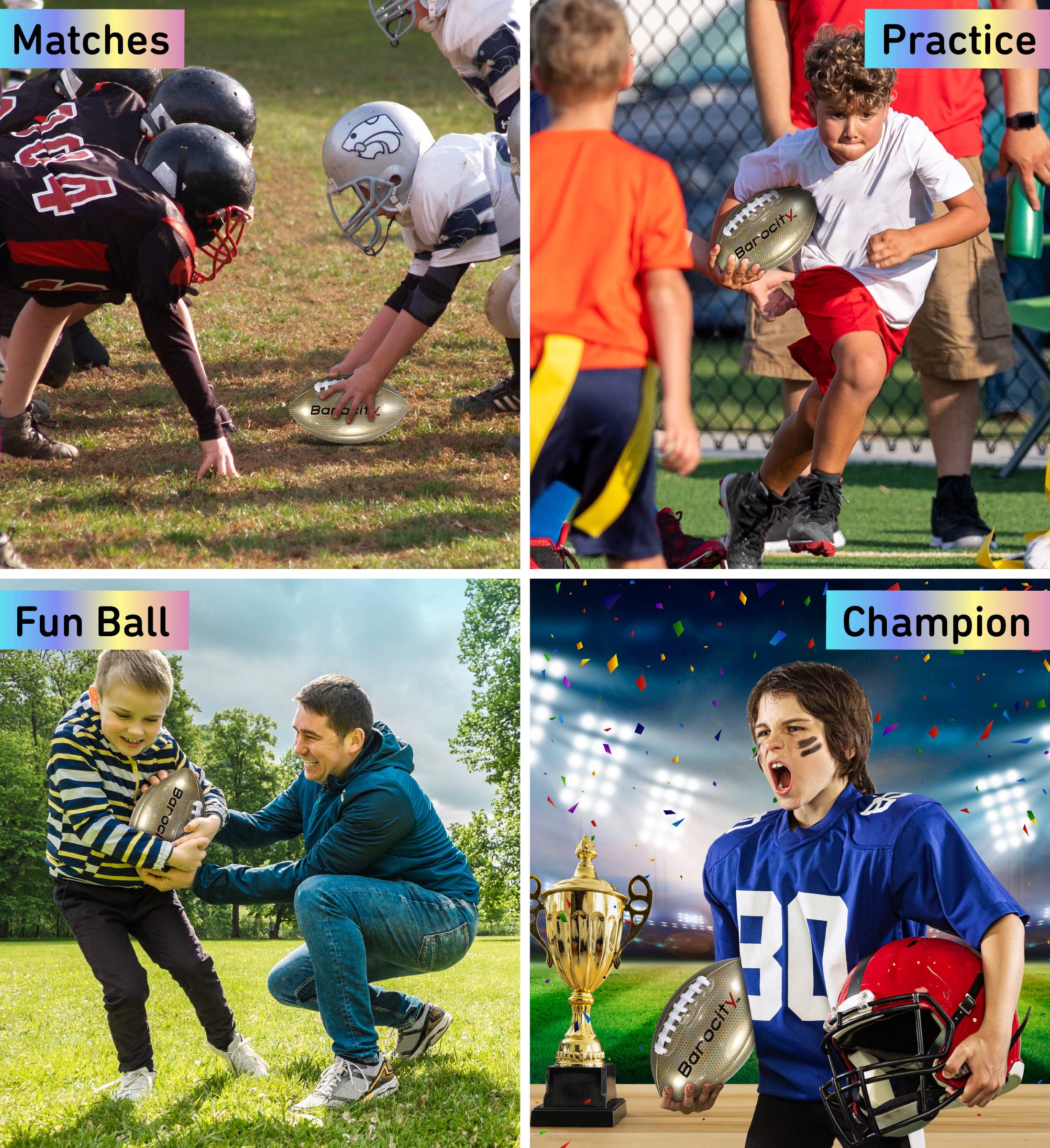 Cota Global – wholesale Sports ball – Football - Gold Modern Pattern - Size 32