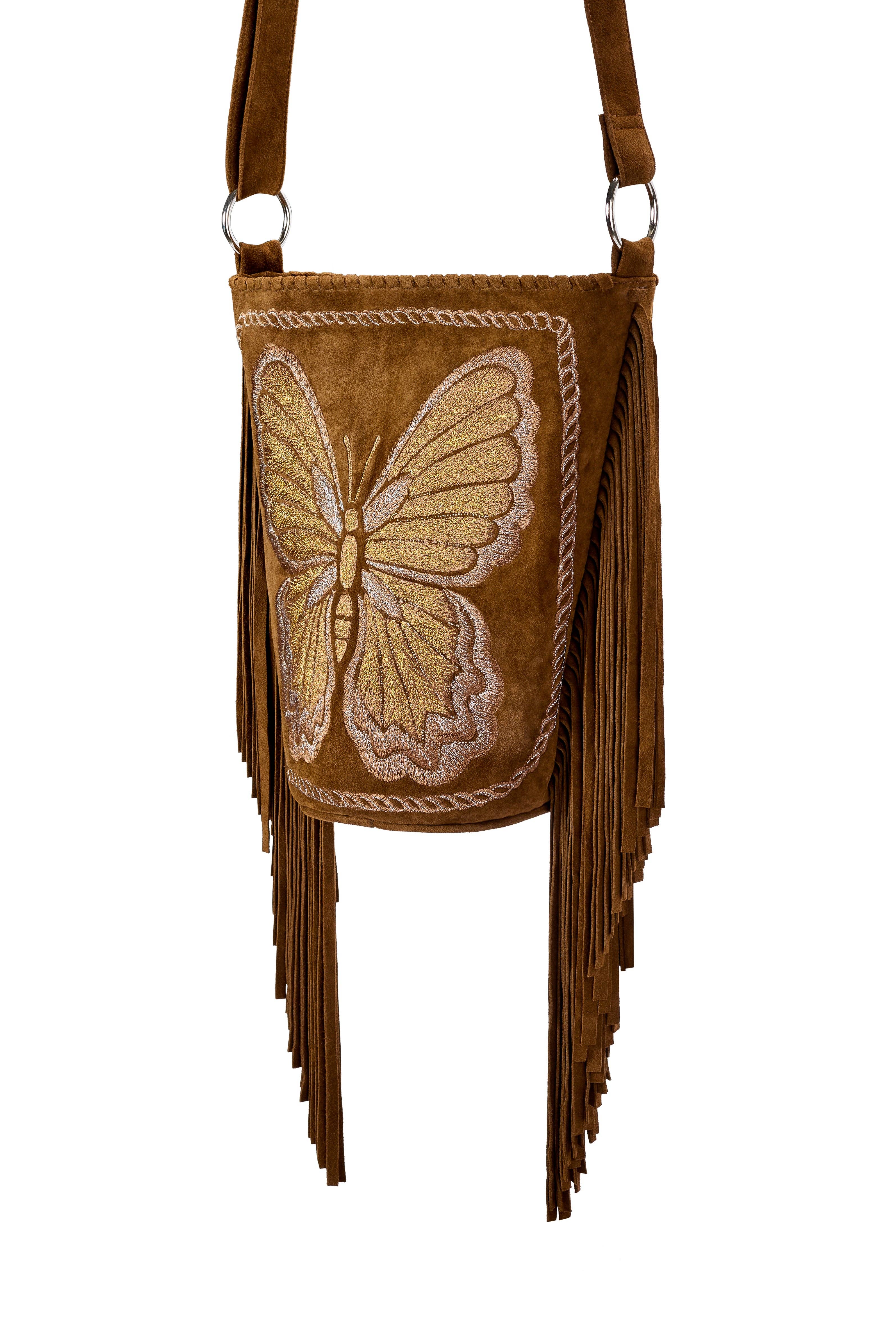 California Sister Embroidery Bag Whiskey for wholesale on Faire3