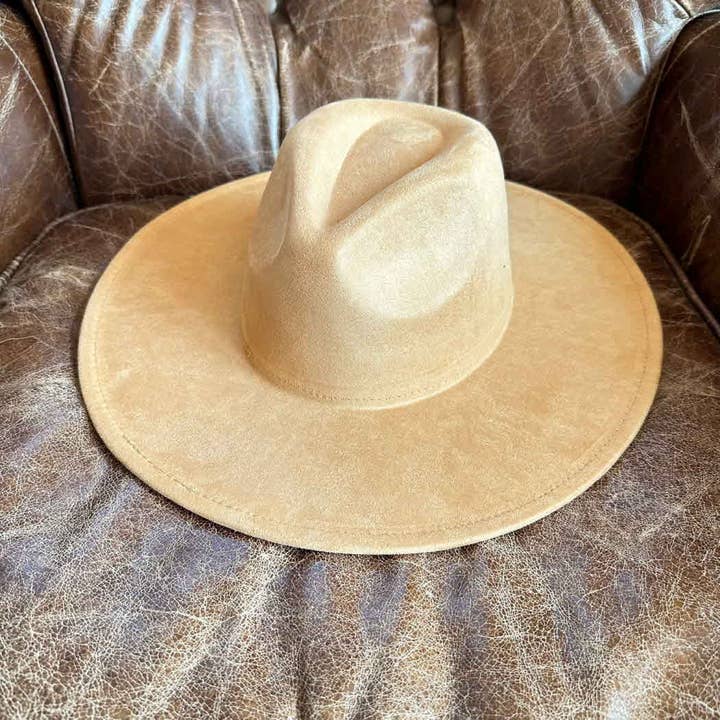 Queens INC - Wholesale Fedora - Women's - Best seller Fashion Classic Wide Brim Suede Primium Hat 16