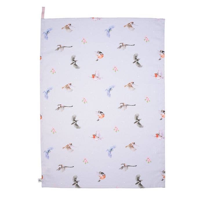 Wrendale Designs - Wholesale Tea Towel - Feathered Friends Tea Towel2