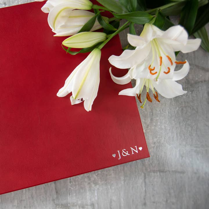 Leatherkind Chianti Fotoalbum, extragroß für den Großhandel von Creatico