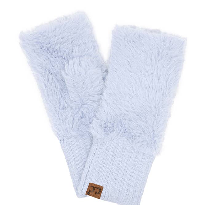 Hana - Wholesale Gloves - Women's - C.C Fur Fingerless Winter Glove