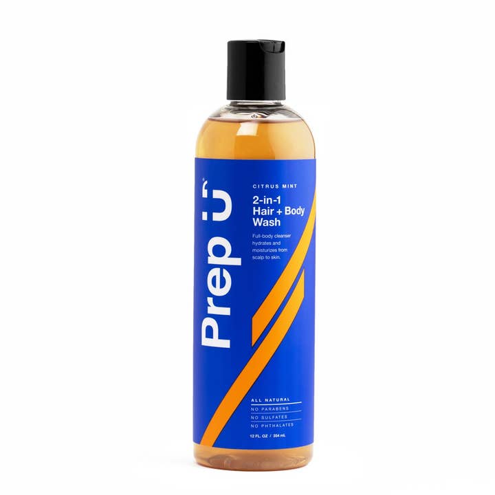 Hydrating 2-in-1 Hair + Body Wash with Apple Amino Acid for wholesale by Prep U