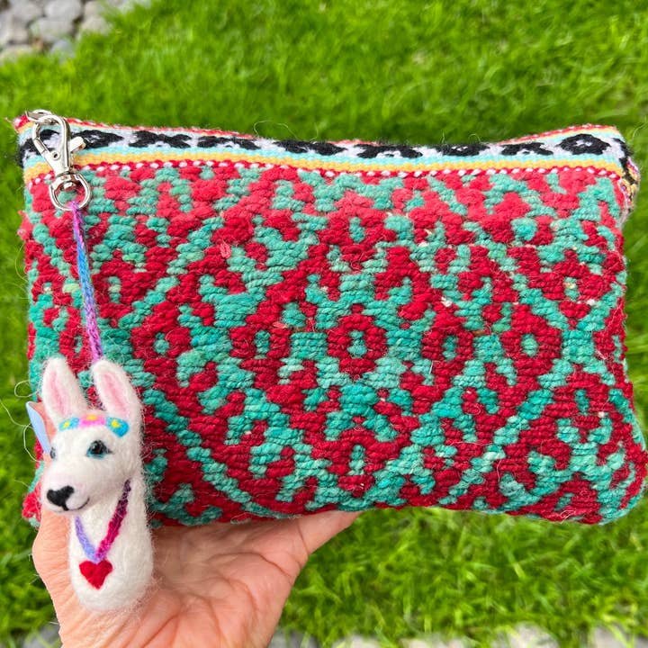 Lanart Alpaca - Wholesale Purse/Bag Accessory - Women's - Llama Keychain - Artisan Hand-Felted Alpaca Charm2