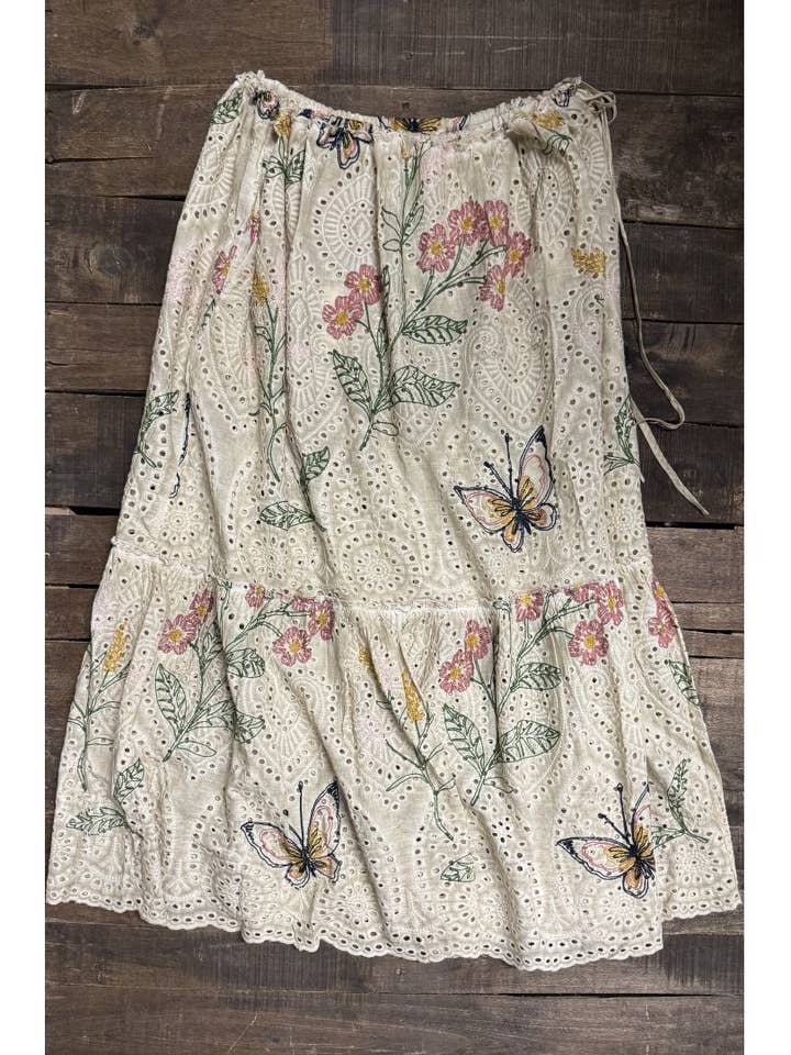 Jupe Écho Fleur Sauvage pour la vente par Jaded Gypsy