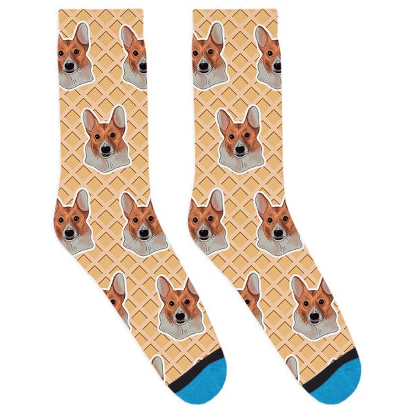 DivvyUp - Wholesale Socks - Unisex - Corgi Socks