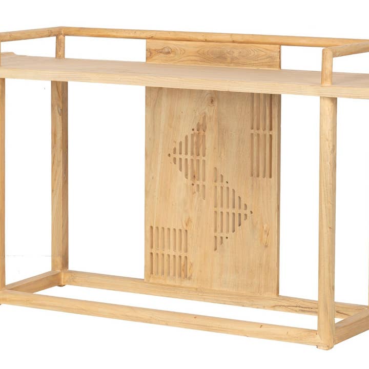 Consola de madeira Lopburi 150x40x81 cm por atacado de Ethan Chloe - GARPE GROUP - GARCIA PÉREZ Y CÍA S.L.