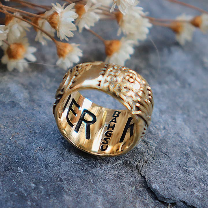bahgsu jewels - Wholesale Band/Stacked Ring - Women's Ring - No Stone - Xavier Rudd Collab