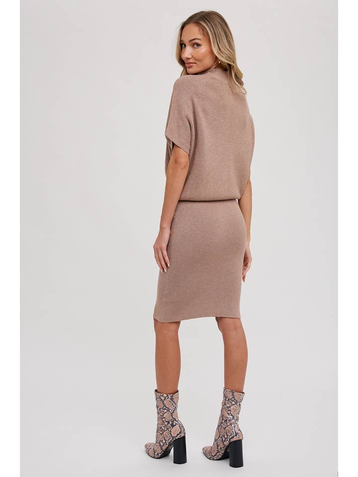 Bluivy - Wholesale Dress - Women's - SLOUCH NECK DOLMAN MIDI DRESS12