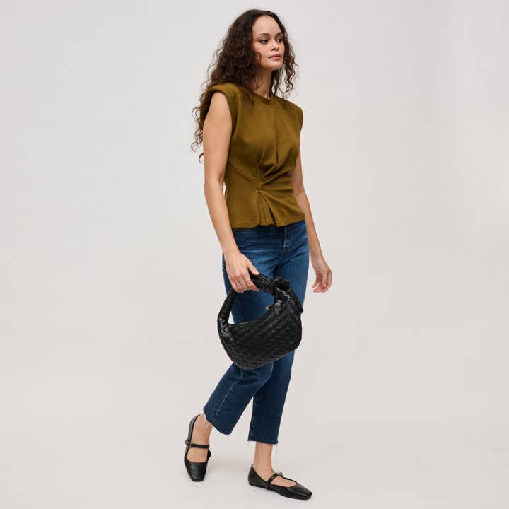Urban Expressions - Wholesale Clutch Bag - Women's - Lizbeth Woven Knot Clutch