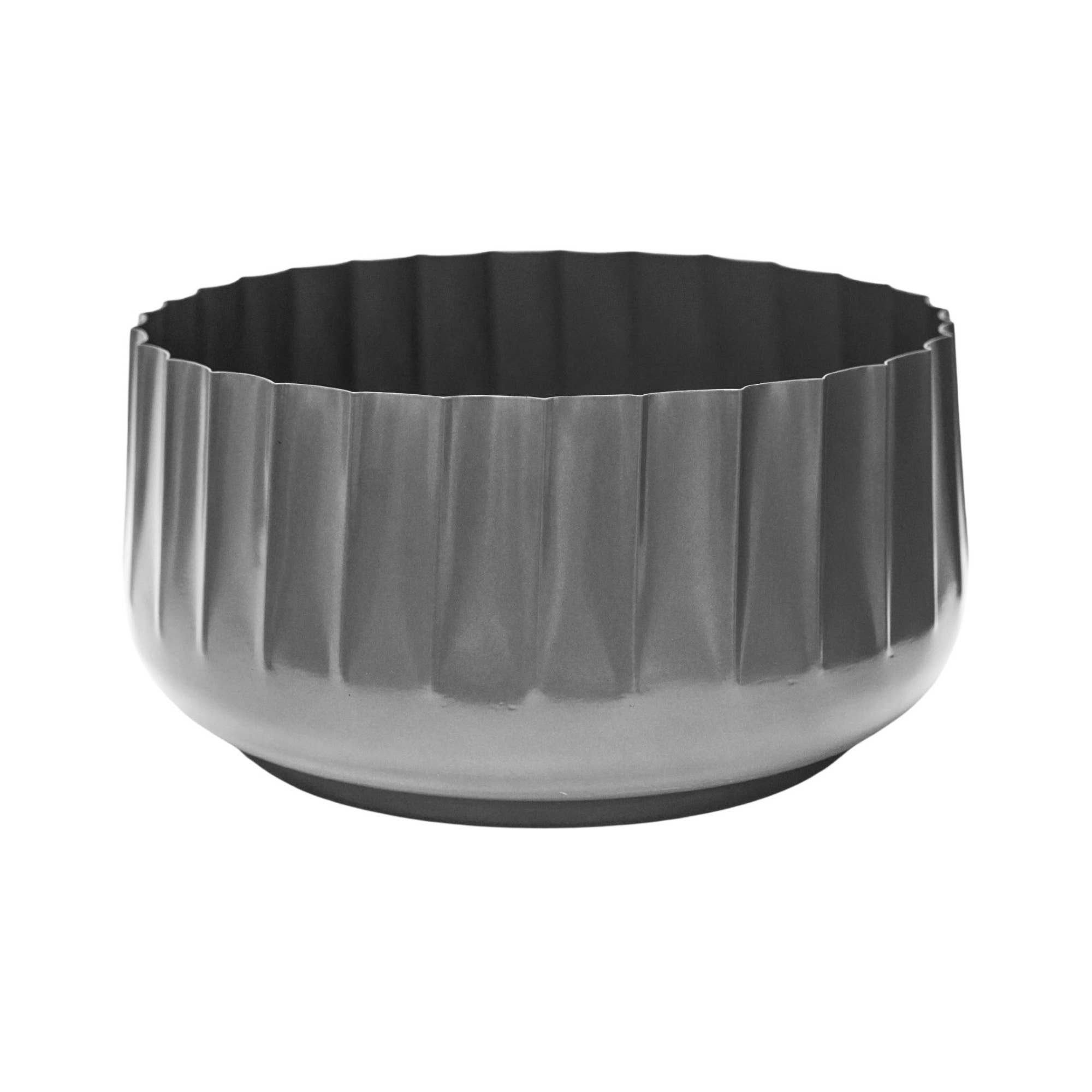 Ivyline – wholesale Plant pot – Hudson Corrugated Bowl Planter7