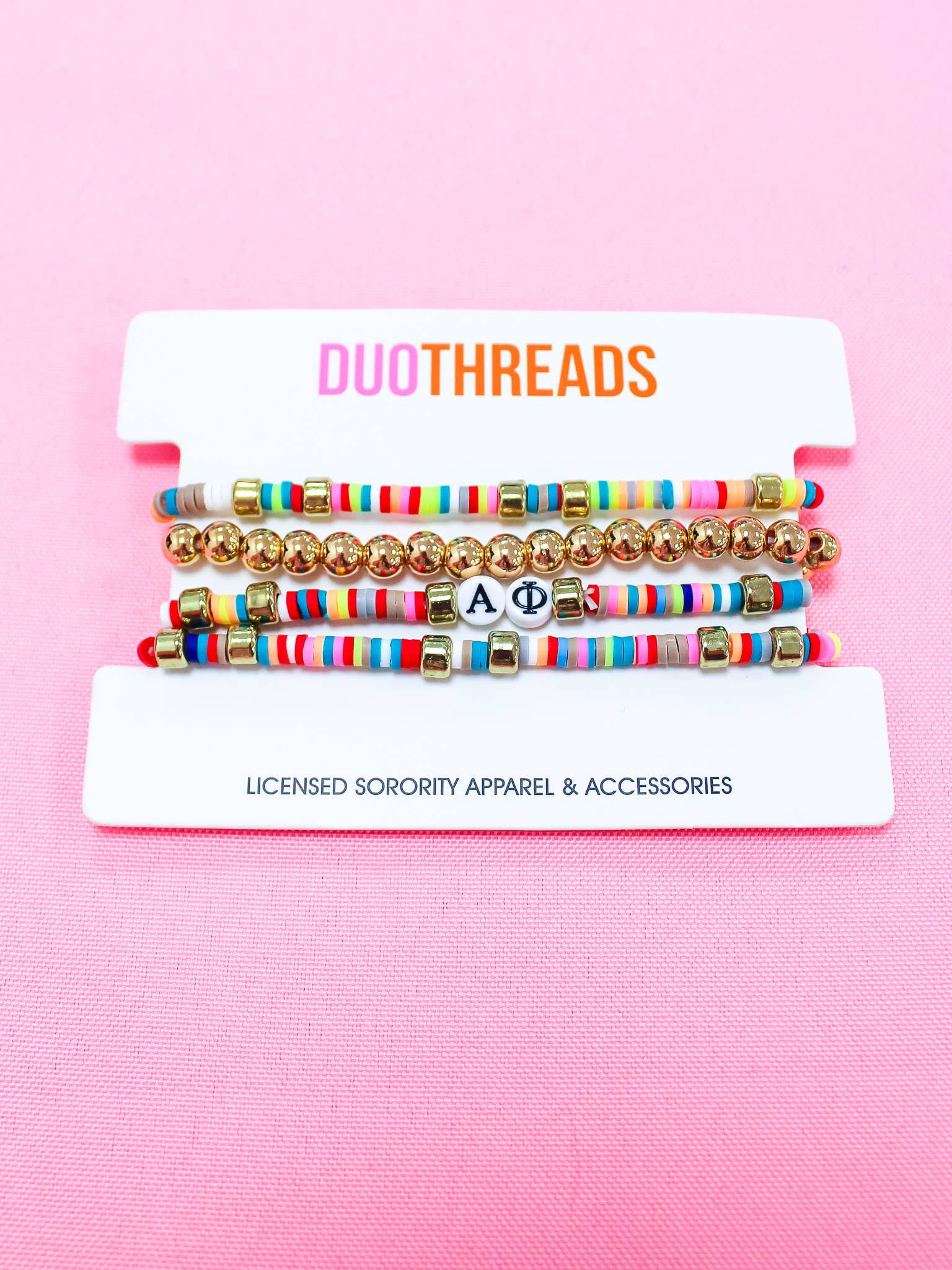 Duo Threads - Wholesale Jewelry Set - Miley Sorority Bracelet Stack5