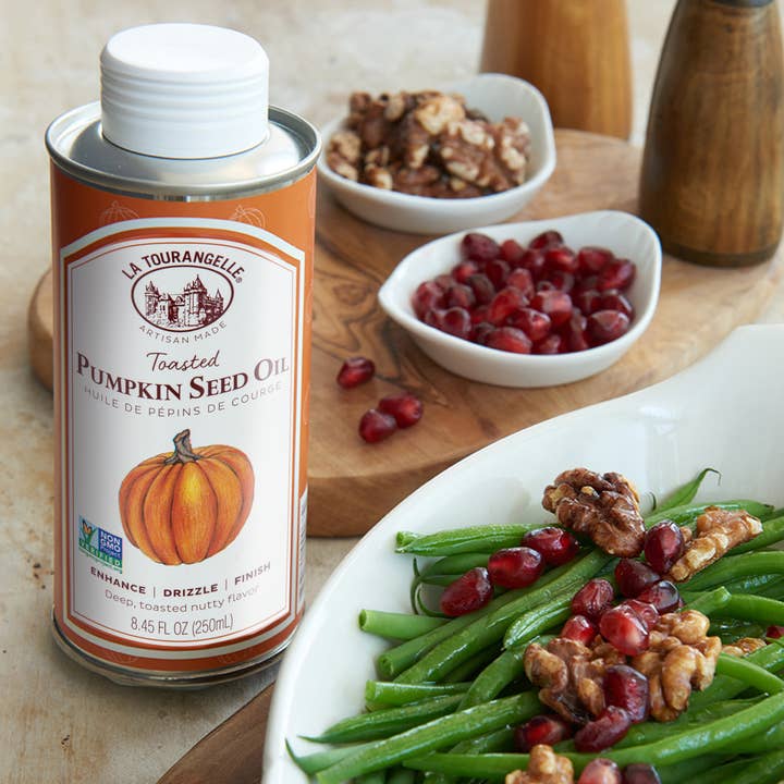 La Tourangelle - Wholesale Cooking Oil - La Tourangelle Toasted Pumpkin Seed Oil, 8.45 Fl Oz- 6 Units