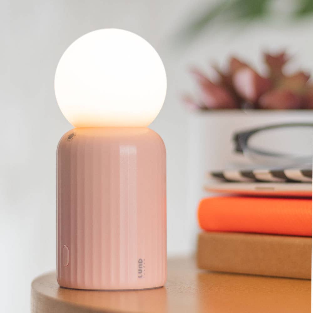 Lund Design House – wholesale Accent-/skrivbordslampa – Mini trådlös lampa med 8 färgskiftningar11