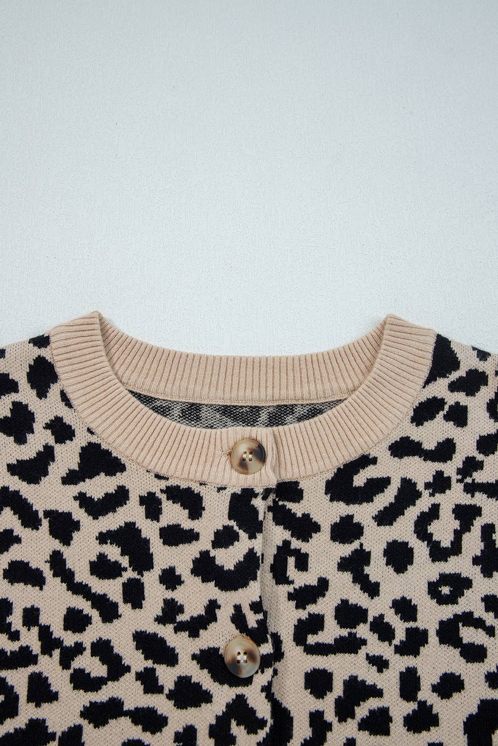 Babs + Birdie - Wholesale Cardigan - Women's - Leopard Chunky Knitted Cardigan Sweater5