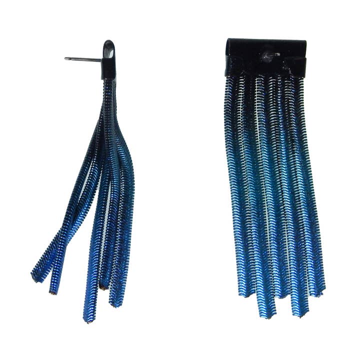 Short Fringe Earrings for wholesale by Sarah Cavender Metalworks