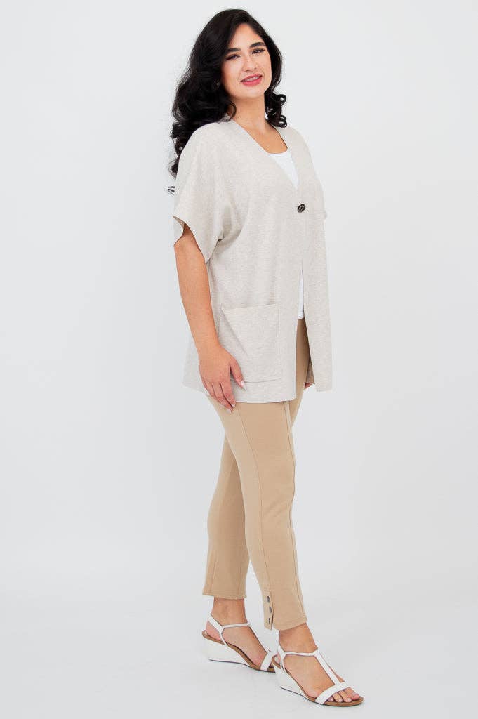 Blue Sky Clothing Co LLC – wholesale Jumpsuit - Dam – Josie tröja, naturlig, bomull2