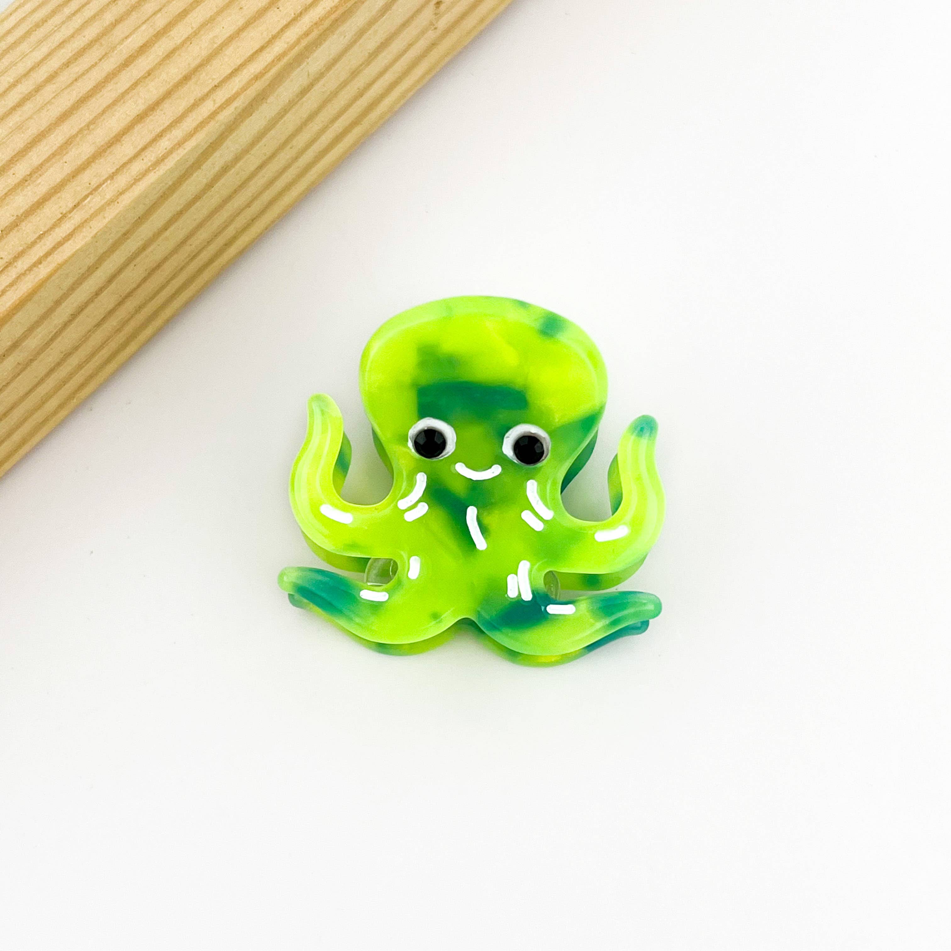 SoapElenGlen - Wholesale Hair Clip - Women's - Acetate Shark Octopus Hair Claw Clip,Mini Hair Clip4