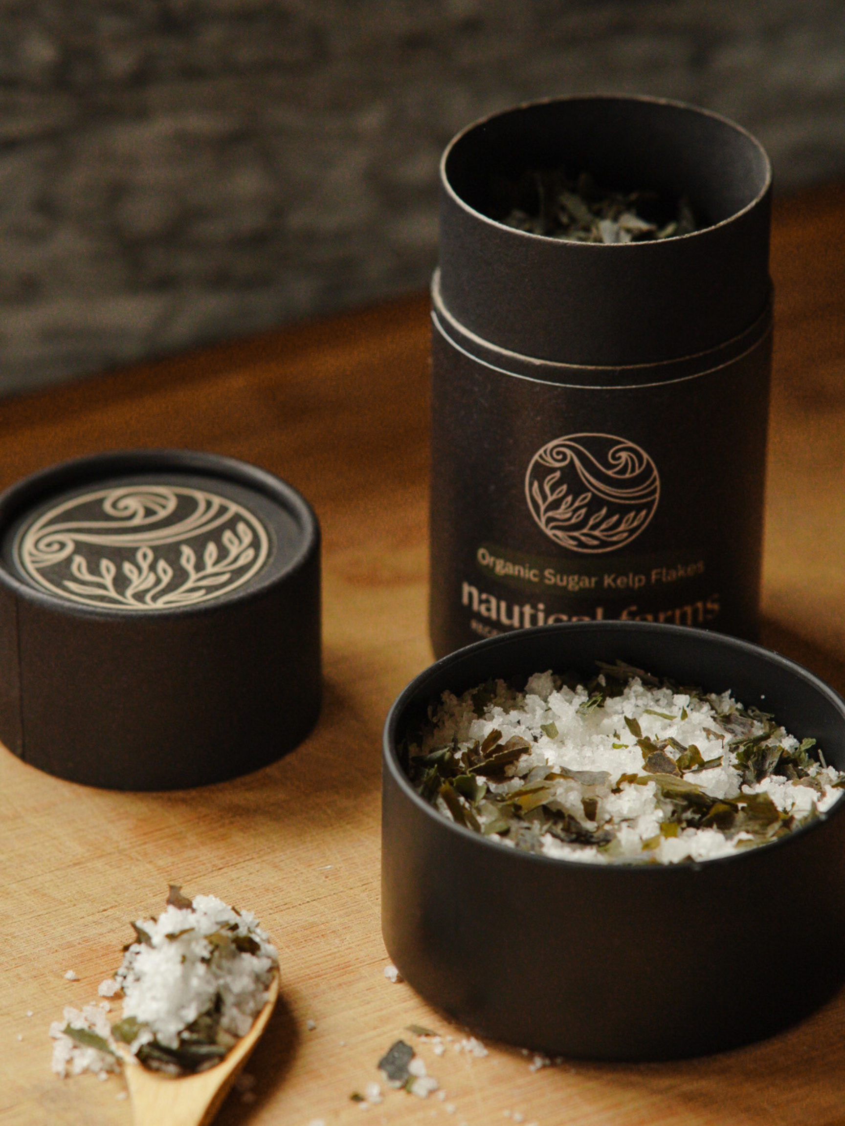 Nautical Farms - Wholesale Dried/Dehydrated Vegetables - Organic Kelp Flakes3