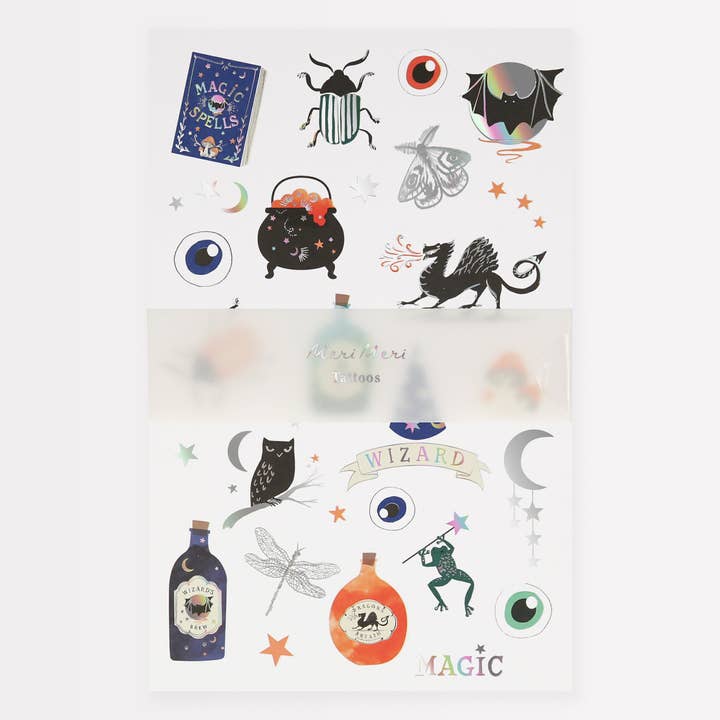 Making Magic Temporary Tattoos for wholesale by Meri Meri
