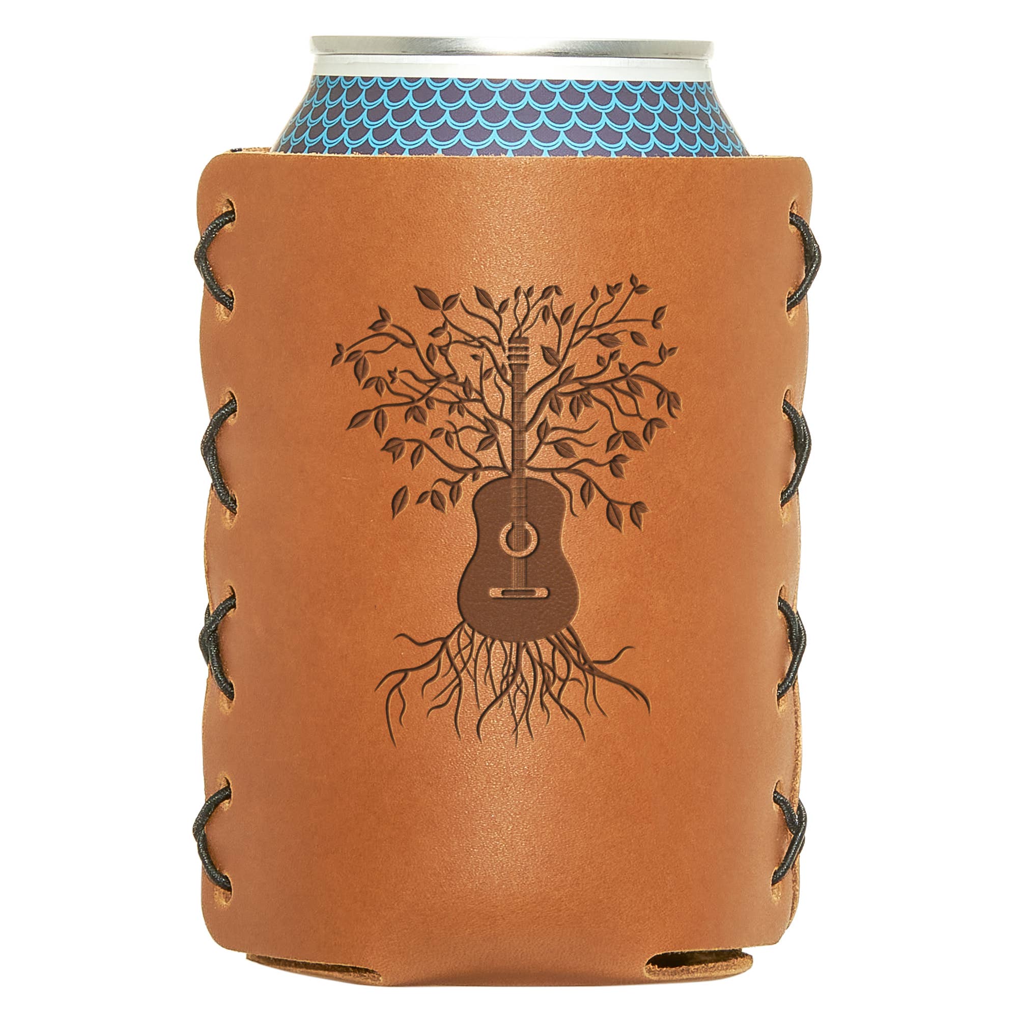 Oowee Products - Wholesale Drink Huggers & Koozies - Retail Ready Pick-A-Logo Leather 12oz Can Holder 4
