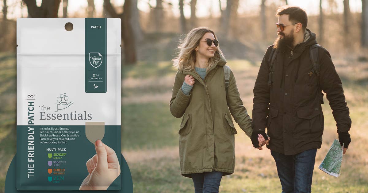 Friendly Patch CO - Wholesale Oral Supplement/Vitamin - The Essentials Pack - 2 energy, 2 sleep, 2 stress, 2 immune2