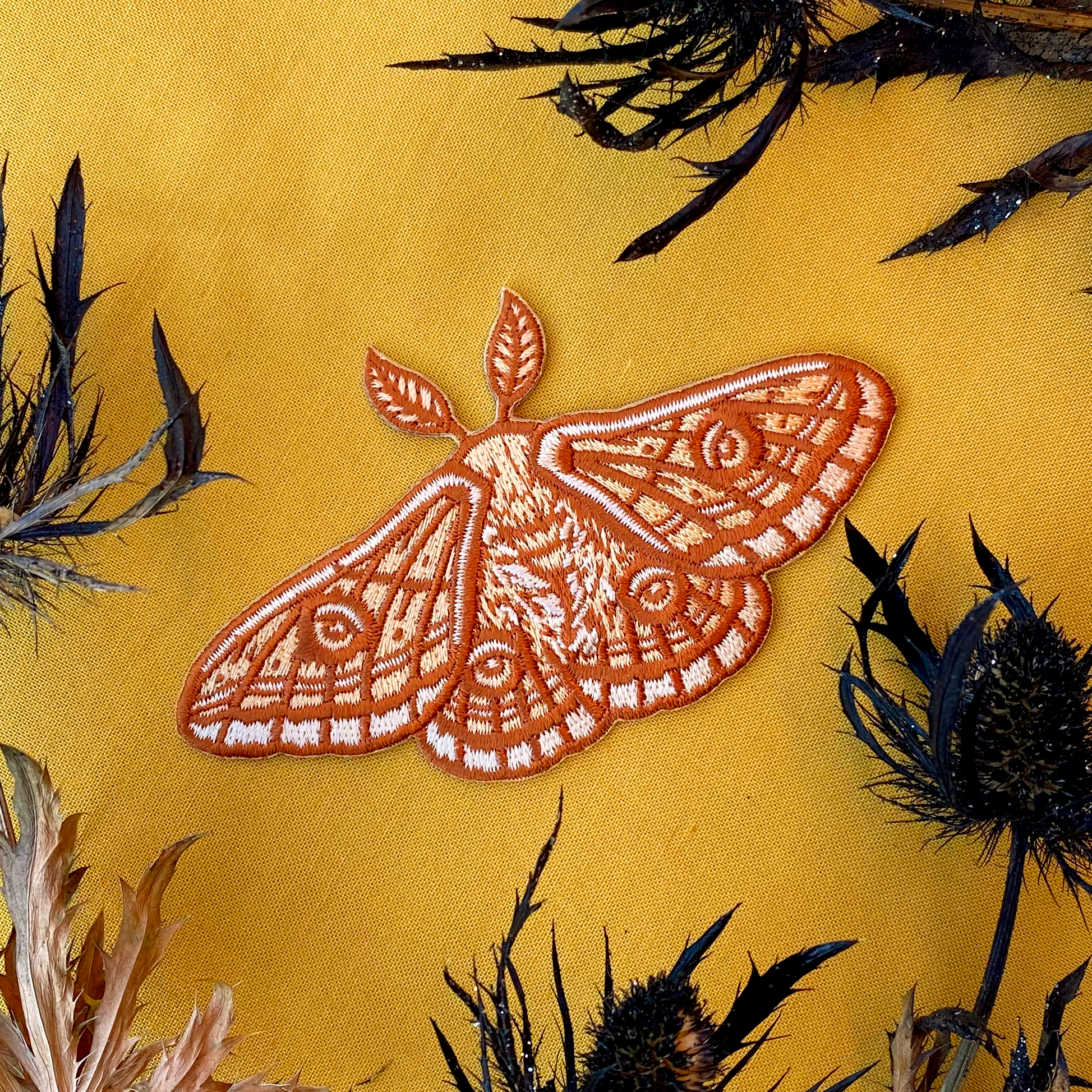 Mustard Beetle – wholesale Patch – Iron on Patch: Emperor Moth8